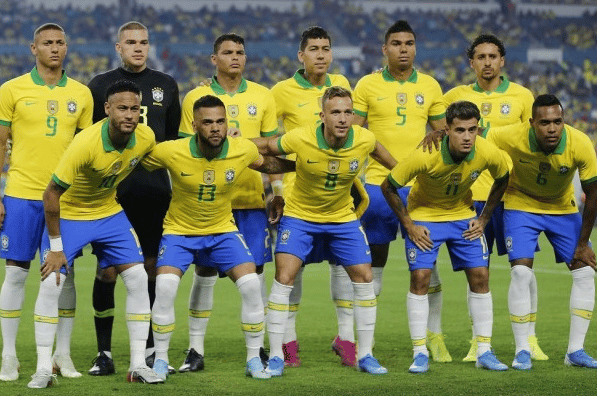 team photo for Brazil
